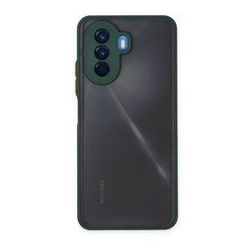 Huawei Nova Y70 Montreal Silikon Kapak Yeşil Kılıf