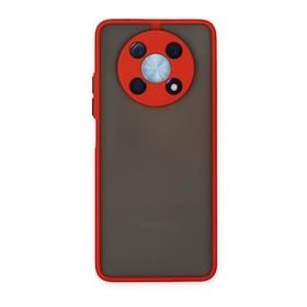 Huawei Nova Y90 Montreal Silikon Kapak Kırmızı Kılıf