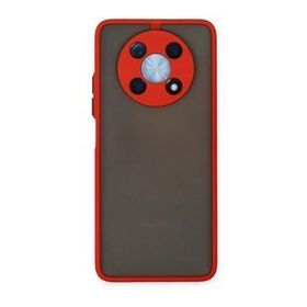 Huawei Nova Y90 Montreal Silikon Kapak Kırmızı Kılıf