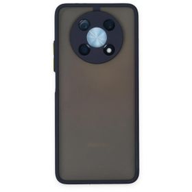 Huawei Nova Y90 Montreal Silikon Kapak Lacivert Kılıf