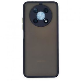 Huawei Nova Y90 Montreal Silikon Kapak Lacivert Kılıf