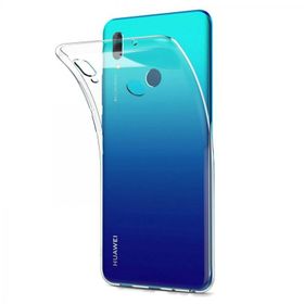 Huawei P Smart 2019 Şeffaf Ultra İnce Silikon Cep Telefonu Kılıfı