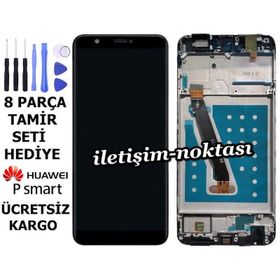 Huawei P Smart FIG-LX1 Siyah Uyumlu Lcd Ekran