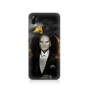 Huawei P Smart Mustafa Kemal Atatürk Desenli Silikon Kılıf