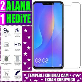 Huawei P Smart Plus Temperli Ekran Koruyucu Uyumlu Kırılmaz Cam