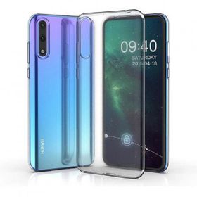 Huawei P Smart S Lüx Şeffaf Silikon Kılıf