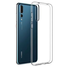 Huawei P20 İnce Şeffaf Hayalet Silikon Cep Telefonu Kılıfı