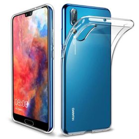 Huawei P20 İnce Şeffaf Hayalet Silikon Cep Telefonu Kılıfı