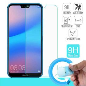 Huawei P20 İnce Şeffaf Silikon Esnek Nano Cam Cep Telefonu Kılıfı