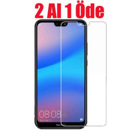 Huawei P20 Lite 9H Ekran Koruyucu Uyumlu Kırılmaz Cam