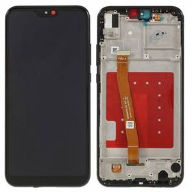 Huawei P20 lite Dokunmatik Mavi Çıtalı Lcd Ekran