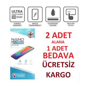 Huawei P20 Lite Kenarları Kırılmaya Dayanıklı Cam Ekran Koruyucu