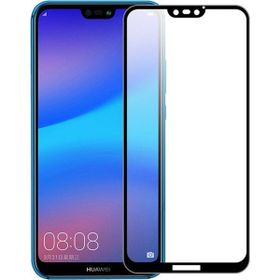 Huawei P20 Lite Kenarları Kırılmaya Dayanıklı Cam Ekran Koruyucu