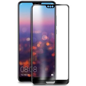 Huawei P20 Lite Kenarları Kırılmaya Dayanıklı Cam Ekran Koruyucu