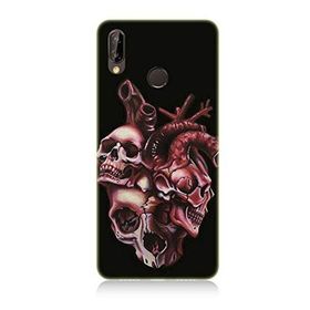Huawei P20 Lite Kurukafalar Silikon Kılıf