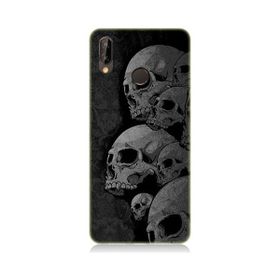 Huawei P20 Lite Kurukafalar Silikon Kılıf