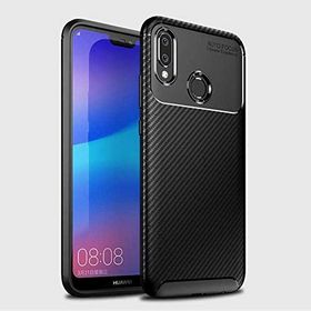 Huawei P20 Lite Negro Silikon Cep Telefonu Kılıfı