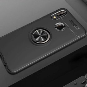 Huawei P20 Lite Ravel Yüzüklü Silikon Kapak Cep Telefonu Kılıfı