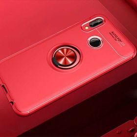 Huawei P20 Lite Ravel Yüzüklü Silikon Kapak Cep Telefonu Kılıfı
