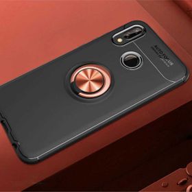 Huawei P20 Lite Ravel Yüzüklü Silikon Kapak Cep Telefonu Kılıfı