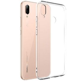 Huawei P20 Lite Şeffaf Süper Kapak Uyumlu Silikon Kılıf