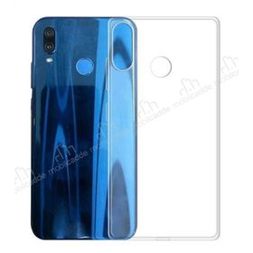 Huawei P20 Lite Ultra İnce Şeffaf Silikon Cep Telefonu Kılıfı