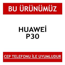 Huawei P30 Ekran Koruyucu Uyumlu Kırılmaz Cam