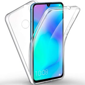 Huawei P30 Lite Ön Arka Koruma Şeffaf Uyumlu Silikon Kılıf