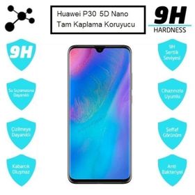 Huawei P30 Nano Ekran Koruyucu Uyumlu Kırılmaz Cam