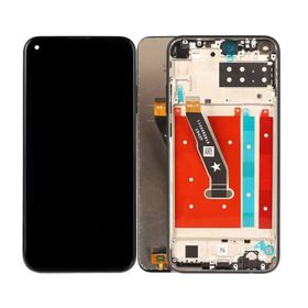 Huawei P40 Lite-E Çıtalı LCD Dokunmatik Ekran