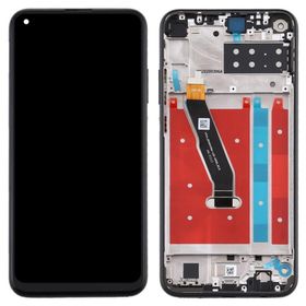 Huawei P40 Lite-E Çıtalı LCD Dokunmatik Ekran