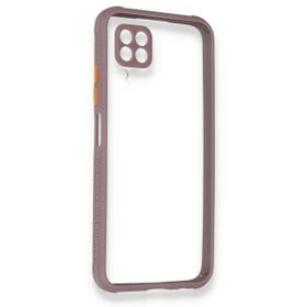 Huawei P40 Lite Miami Şeffaf Silikon Açık Mor Kılıf