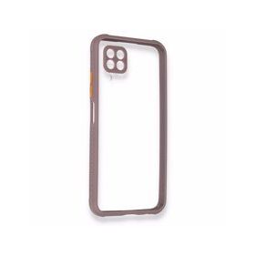 Huawei P40 Lite Miami Şeffaf Silikon Açık Mor Kılıf