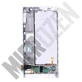 Huawei P6 Beyaz Çıtalı Uyumlu Lcd Ekran Dokunmatik