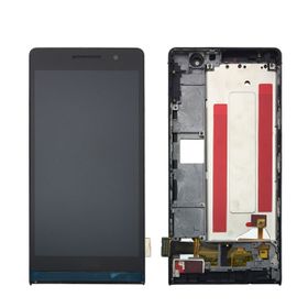 Huawei P6 Siyah Çıtalı Uyumlu Lcd Ekran Dokunmatik