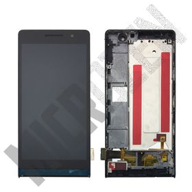 Huawei P6 Siyah Çıtalı Uyumlu Lcd Ekran Dokunmatik