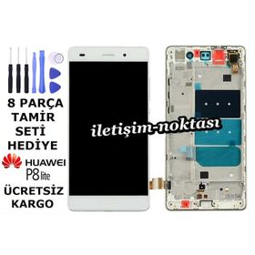 Huawei P8 Lite Beyaz Uyumlu Lcd Ekran