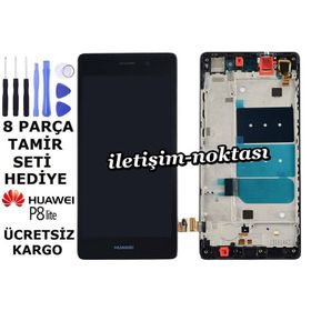 Huawei P8 Lite Siyah Uyumlu Lcd Ekran