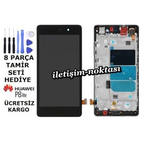 Huawei P8 Lite Siyah Uyumlu Lcd Ekran