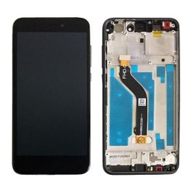 Huawei P9 Lite 2017 Dokunmatik Beyaz Çıtalı Lcd Ekran