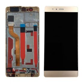 Huawei P9 Lite 2017 Dokunmatik Gold Çıtalı Lcd Ekran