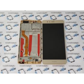 Huawei P9 Lite 2017 Dokunmatik Gold Çıtalı Lcd Ekran