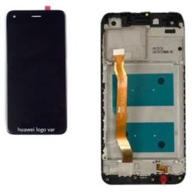 Huawei P9 Lite Mini Siyah Çıtalı Uyumlu Lcd Ekran Dokunmatik