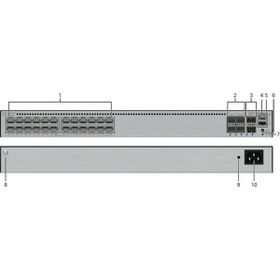Huawei S5735-L24PN4XE-AV2 24 Port 4xSFP 10GBE 400 W Yönetilebilir PoE Switch