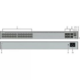 Huawei S5735-L24PN4XE-AV2 24 Port 4xSFP 10GBE 400 W Yönetilebilir PoE Switch