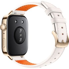 Huawei Watch Fit 3 Deri Kordon Beyaz Akıllı Saat