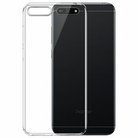 Huawei Y6 2018 Ultra Ince Silikon Kapak 0.2 mm Şeffaf Cep Telefonu Kılıfı