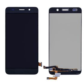 Huawei Y6 Dokunmatik Siyah Çıtalı Lcd Ekran