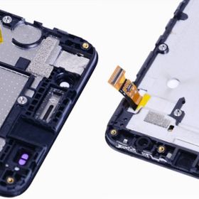 Huawei Y6 Dokunmatik Siyah Çıtalı Lcd Ekran