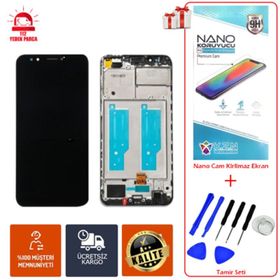 Huawei Y7 2018 Dokunmatik Çıtalı Lcd Ekran